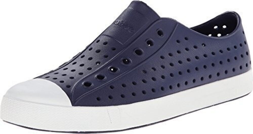 NATIVE SHOES, JEFFERSON, LIGHTWEIGHT SNEAKER FOR ADULTS, REGATTA BLUE/SHELL WHIT